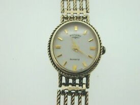 【送料無料】腕時計　ゴールドヴィンテージロータリークォーツツイスト9 ct gold vintage watch rotary quartz battery working 1992 barley twist 6 12