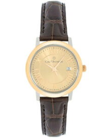 【送料無料】腕時計　カールブヘラーローズゴールドステンレススチールアダマヴィクォーツウォッチcarl f bucherer 18k rose gold amp; stainless steel 28mm adamavi quartz watch
