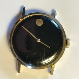 【送料無料】腕時計　モバドウォッチ1968 14k movado museum watch