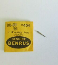 【送料無料】腕時計　ベンラスメスステムnos genuine benrus female stem winding watch part 404