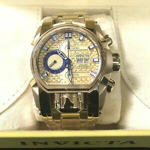 yzrv@U[uY{g[EX}OiI[gfA[ugEHb`S[hinvicta 27149 reserve mens 52mm bolt zeus magnum auto dual movement watch gold