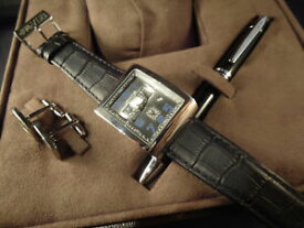 【送料無料】腕時計　ファンデルバウウェードボールペンカフリンクボックスセットスエードケースvan der bauwede wristwatch, ballpoint pen amp; cufflink box set suede lined case