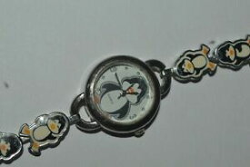 【送料無料】腕時計　ヴィンテージクォーツレディースペンギンミリメートルvintage accutime s218 watch quartz ladies penguins 24 mm works fine