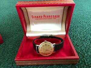 yzrv@Be[WW[ySWC}eBbNS[hYvintage girard perregaux gyromatic 16k gold filled mens wristwatch engraved 1961