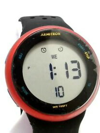 【送料無料】腕時計　メンズアーミトロンデジタルアラームクロノグラフ mens armitron m1185a digital alarm chronograph instalite watch
