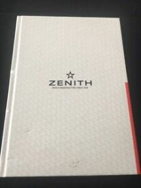 【送料無料】腕時計　カタログカタログモントレゼニトアングレwatch catalog in english catalogue montres zenith 2016 2017 en anglais