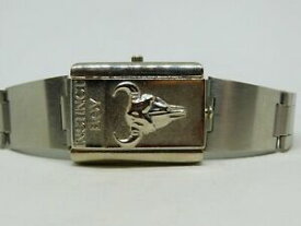 【送料無料】腕時計　シルバートーンクォーツアナログメンズブレスレットinstinct boy silver tone quartz analog mens bracelet watch sz 8