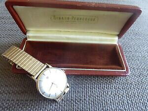yzrv@W[EySBe[WQc\bhS[hgirard perregaux vintage gents wristwatch boxed solid 18k gold 6 month warranty