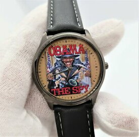 【送料無料】腕時計　オバマスパイスパイレトロラウンドメンズキャターウォッチobama the spy ,spys like us,retro round mens character watch,m79,lk