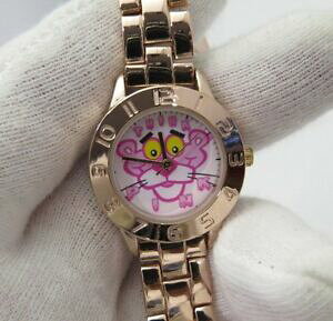 yzrv@sNpT[}bV[YS[hfBK[YL^[EHb`C{bNXpink panther,massimo,rose gold ladysgirls character watch, in box,r1879