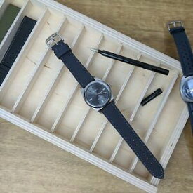 【送料無料】腕時計　ストラップボックスストラップwooden watch strap storage box fits upto 10 straps