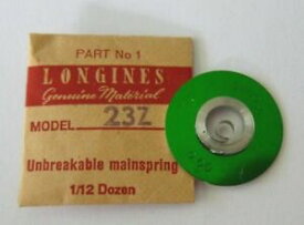 【送料無料】腕時計　ロンジンメインスプリングウォッチnos genuine longines 23z mainspring watch part 770