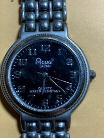 【送料無料】腕時計　ヴィンテージレトロvintage retro womens acuet quartz water resistant watch works great