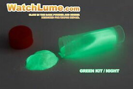 【送料無料】腕時計　ルメ?パウダーバインダーペーストダークキットgenuine watch lume ? powder and binder paste green glow in the dark kit