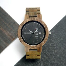 【送料無料】腕時計　メンズデザイナーマンボボバードハーデックスwooden watch mens icial designer man bobo bird hardex gift birthday date