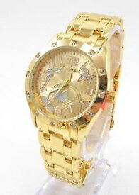 【送料無料】腕時計　ゴールドメッキコスチュームwomens gold plated costume wrist watch rl7