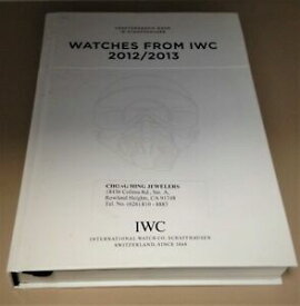 【送料無料】腕時計　カタログwatches from iwc 20122013 catalog