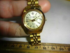 【送料無料】腕時計　ユルゲンセンクォーツレディースバッテリーjurgensen 5900 quartz ladies wristwatch with date, nice shape, needs battery