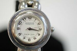 yzrv@X^[OVo[fB[XNH[cEHb`C`ecclissi sterling silver ladies quartz watch 725 inches