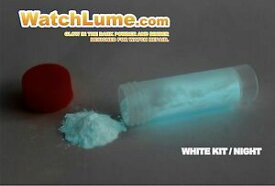 【送料無料】腕時計　ルメ?パウダーバインダーペーストダークキットgenuine watch lume ? powder and binder paste white glow in the dark kit