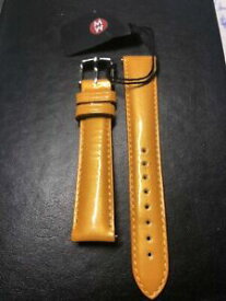 【送料無料】腕時計　ミケーレビビッドオレンジウォッチストラップgenuine michele 16mm vivid orange watch strap