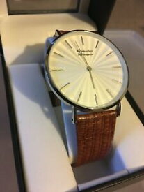 【送料無料】腕時計　レザーウォッチブランドgenuine leather watch brand