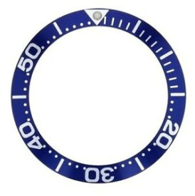 【送料無料】腕時計　ベゼルフォントreplacement bezel insert blue with silver font for watch 3790mm x 30mm