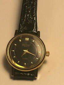 【送料無料】腕時計　コルバージュネーブエレクトロゴールドメッキレディースクォーツkolber geneve 18k electrogold plated ladies quartz wristwatch k1055 eta 980003