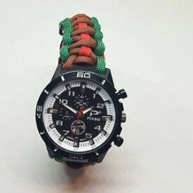 【送料無料】腕時計　ロイヤルタンクパラコードウォッチparacord watch with the royal tank regiment rtr colours a great gift