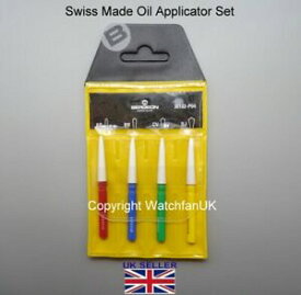 【送料無料】腕時計　オイルアプリケーターセットプロベルゲオンスイスset of 4 oil applicators professional bergeon swiss made