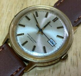 【送料無料】腕時計　ヴィンテージゴールドトーンセルフワインディングウォッチvintage 72 timex viscount men gold tone selfwinding automatic watch hours~date