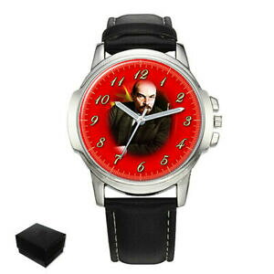 �y���������z�r���v�@���[�j���\�r�G�g���V�A�����Y�v���[���glenin soviet communist leader russia mens wrist watch birthday gift engraving