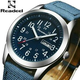 【送料無料】腕時計　メンズクォーツラグジュアリーブランドナイロンストラップスポーツウォッチmens quartz wristwatches luxury brand nylon strap army military sport watch