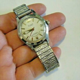 【送料無料】腕時計　エローガインカブロックジュエルヴィンテージステンレススイスeloga incabloc 17jewel vintage stainless swiss men wristwatch unbreakable spring