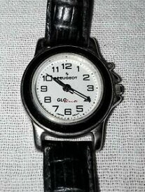 【送料無料】腕時計　ヴィンテージプジョーグロブリテレディースクォーツオリジナルストラップvintage peugeot glo brite ladies quartz wristwatch watch with original strap