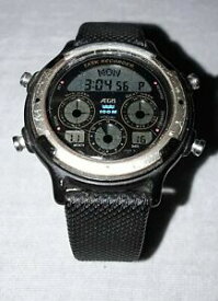 【送料無料】腕時計　ヴィンテージイージスタスクレコーダーデジタルバッテリーvintage aegis task recorder 100m digital wristwatch watch battery