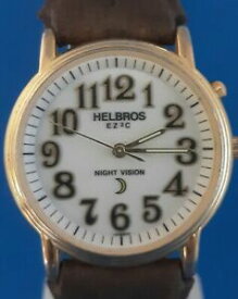 【送料無料】腕時計　メンズヴィンテージヘルブロスクォーツウォッチmens vintage helbros quartz watchfree 3 day priority shipping