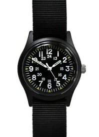 【送料無料】腕時計　マットブラックベトナムパターン