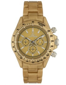 【送料無料】腕時計　ウォッチクロノグラフメタリックゴールドウォッチtoy watch plasteramic chronograph metallic gold watch