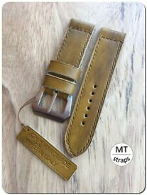 【送料無料】腕時計　チンチュリーノアーティジャーナーレヴィンテージレザーウォッチストラップパムイタリアcinturino artigianale 24 mm vintage leather watch strap pam italy handcrafted