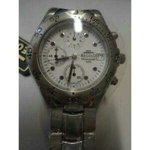 【送料無料】腕時計 オロロジョダポルソクロノグラフォレゴロビアンコモッズシントゥリノアッチャイオorologio da polso cronografo regolo bianco mod 202020 cinturino acciaio