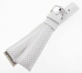 【送料無料】腕時計　ゴルファーホワイトウォッチストラップサイズhirsch golfer 18 mm white watch strap, size l