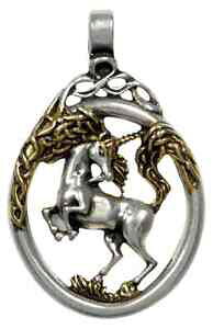 �y���������z�W���G���[�E�A�N�Z�T���[ �`�F�[�����j�R�[���y���_���g�A���r�I���}�W�b�N�����Wunicorn pendentif avec chaine, albion magique gamme am09