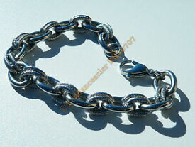 【送料無料】ジュエリー・アクセサリー ダブルスチールブレスレットツイストリングファッションbracelet acier inoxydable double anneaux torsades mode