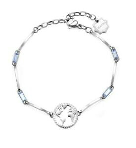 �y���������z�W���G���[�E�A�N�Z�T���[ �u���b�`�����u���X�E�F�C�`���N���A�b�`���C�I�����h�V���o�[bracciale brosway chakra acciaio 316l bhkb017 mondo silver