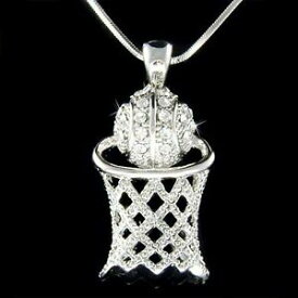 【送料無料】ジュエリー・アクセサリー バスケットボールクレオール・ファイレクリスタルスワロフスキージュエリーネックレスbasketball creole filet ~ avec cristal swarovski sports collier bijoux