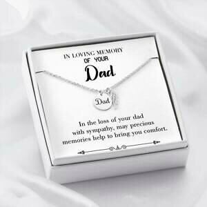�y���������z�W���G���[�E�A�N�Z�T���[ �p�p�l�b�N���Xconfort perte dun papa sympathie cadeaux parent memoire collier memor