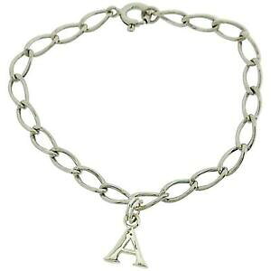 �y���������z�W���G���[�E�A�N�Z�T���[ �W���[�t�H�[�K�[���Y�V���o�[�X�^�[�����O�C�j�V�����u�����b�N�u���X���b�gjo for girls argent sterling initiale a breloque bracelet 152cm