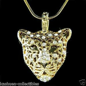 yzWG[EANZT[ Ip[h^CK[WK[CINX^XtXL[lbNXNX}XWG[leopard tigre jaguar lion avec cristal swarovski gt collier noel bijo