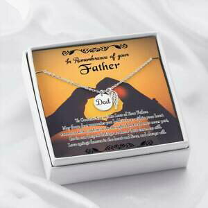 �y���������z�W���G���[�E�A�N�Z�T���[ �p�p�������l�b�N���Xpour confort vous perte dun papa sympathie cadeaux parent memoire collier